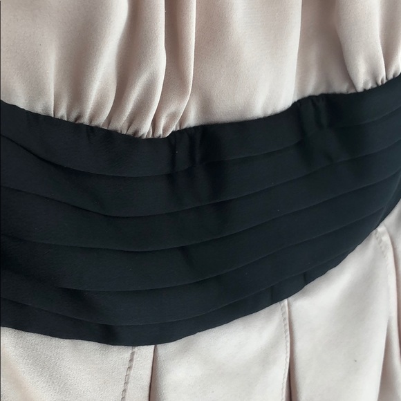 *host pick* BCBG blush satin halter dress for prom or semi - Picture 3 of 4